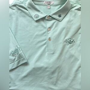 SCOTTY CAMERON Circle T Summer Comfort 7 Pt Crown St Patricks Day Clover Polo 2X